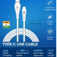 Type C USB Cable 3.0A Rapid Charging