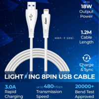 Lighting 8 pin USB Cable 3.0A