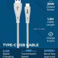Type c USB Cable 4.0 A