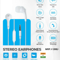 Bass Boost Stereo Earphones