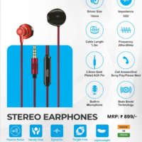 Earphones with 14mm driver size