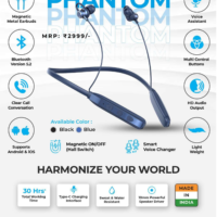 Neckband Bluetooth 5.2