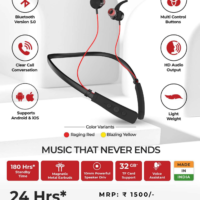 Neckband Bluetooth 5.0